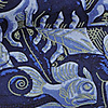 Schalkrawatte Mosaic yellow