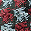 Krawatte Fish Birds green