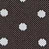 Braune Hosenträger mit weißen Polka Dots