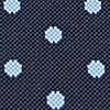 Braune Hosenträger mit weißen Polka Dots