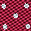 Braune Hosenträger mit weißen Polka Dots