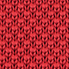 Strickkrawatte grellrot