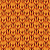 Strickkrawatte grellrot