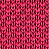 Strickkrawatte grellrot