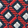 Krawatte muster denimblau ocker
