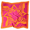 Tuch Viva Silk yellow blue