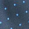 Schalkrawatte Polkadots navy
