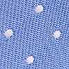 Fliege Micro Dots - hellblau