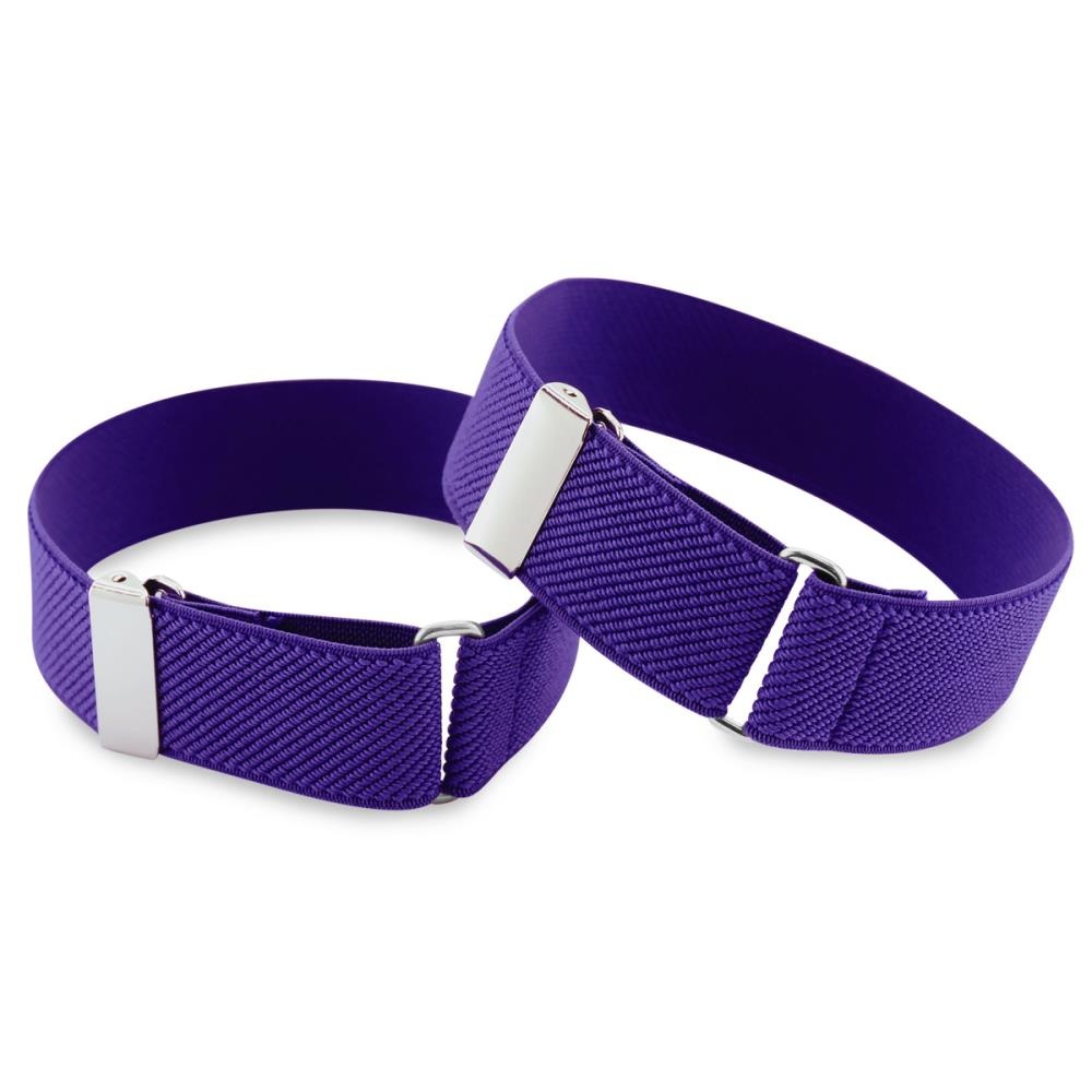 Ärmelhalter violett Gummiband - 1