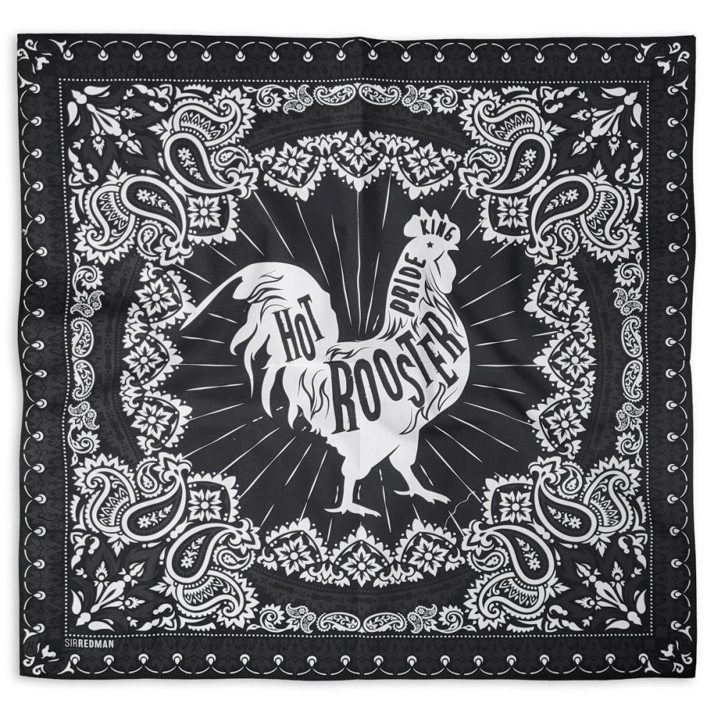 Bandana Rooster Schwarz - 2
