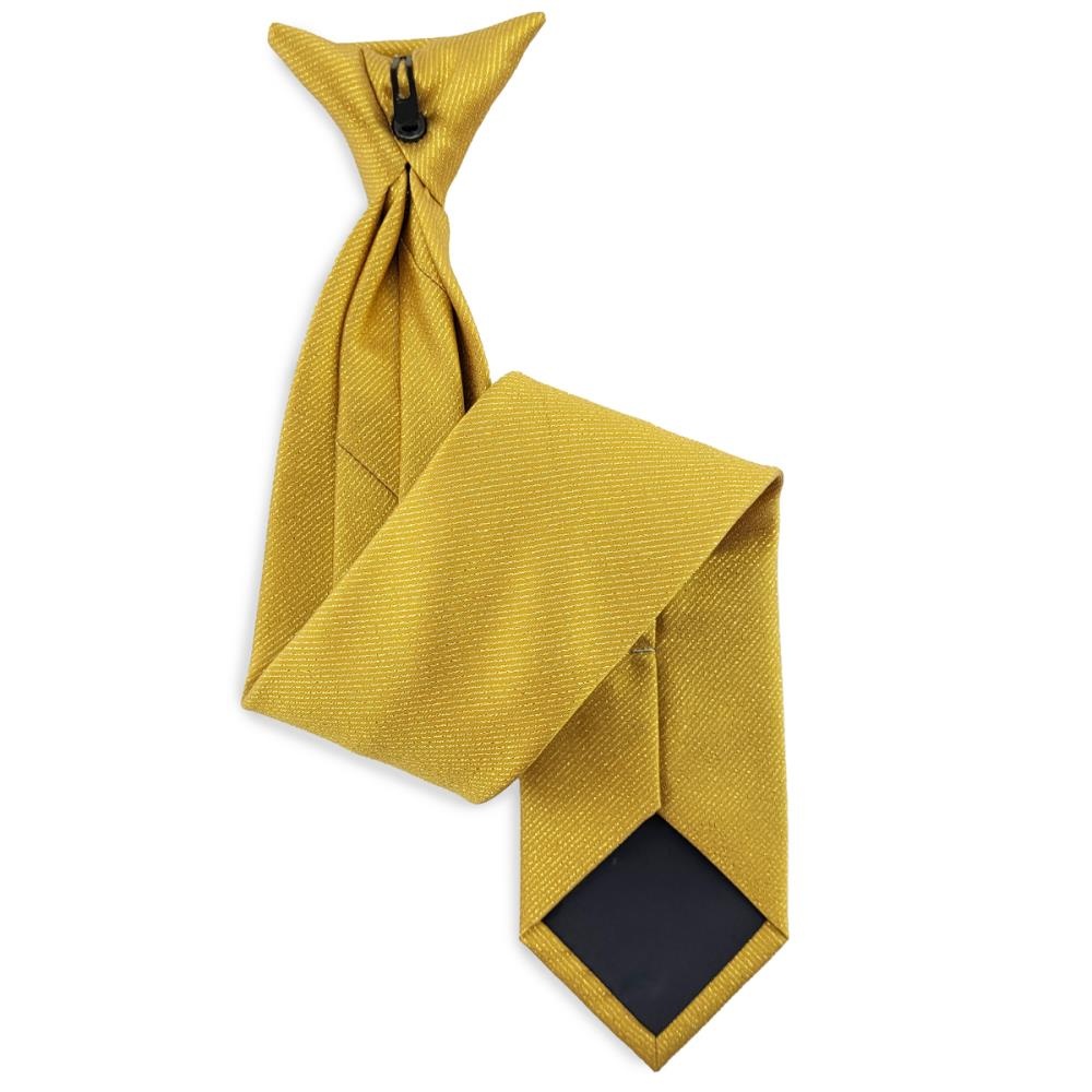 Clip Krawatte gold lurex - 1