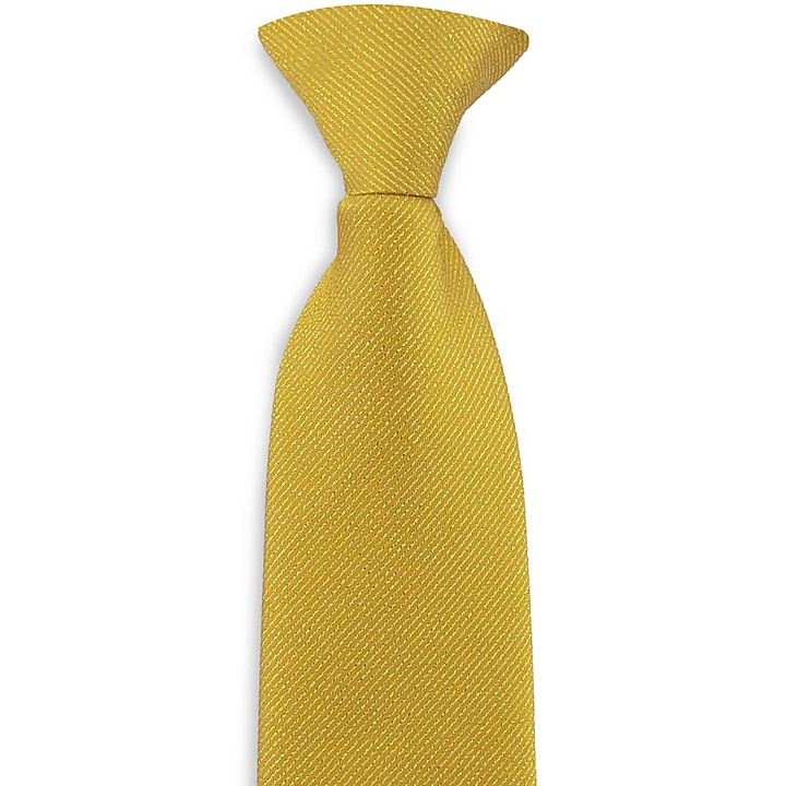 Clip Krawatte gold lurex