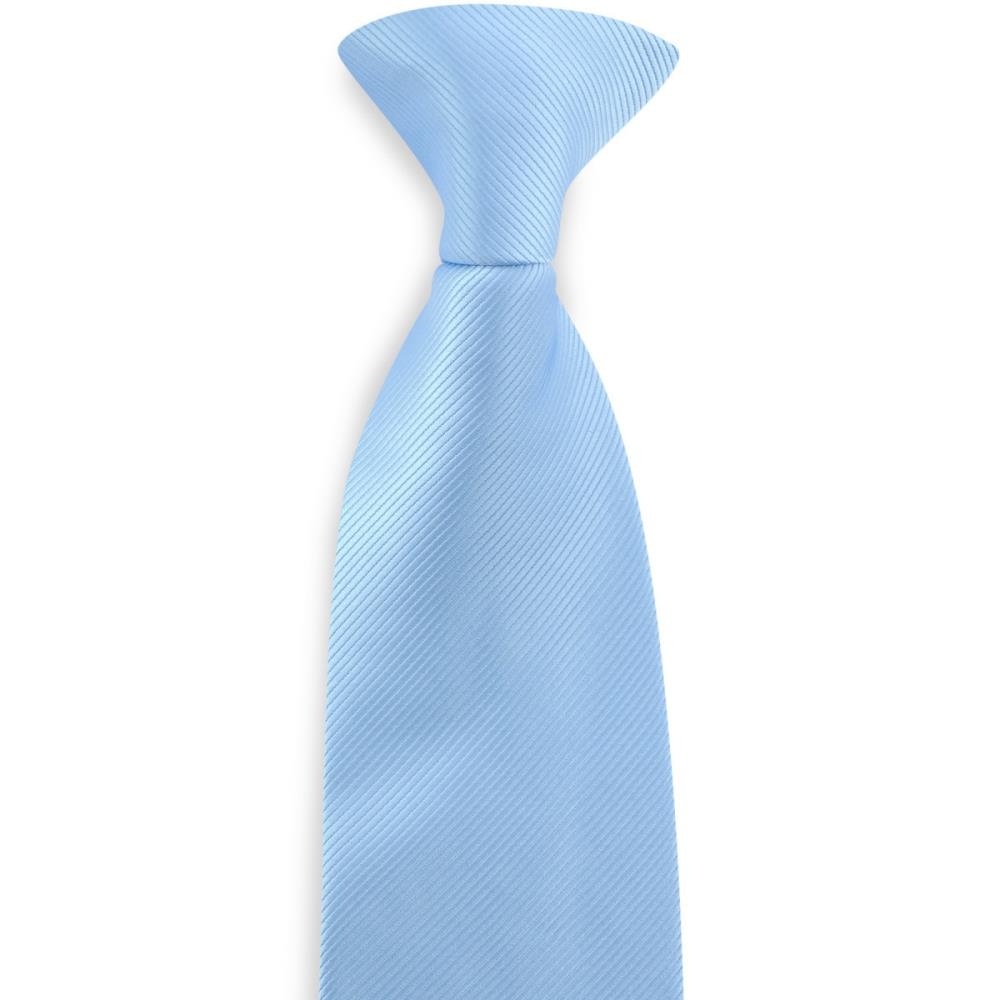 Clip Krawatte hellblau Repp - 2