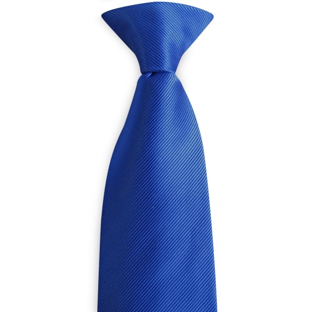 Clip Krawatte kobaltblau Repp - 2