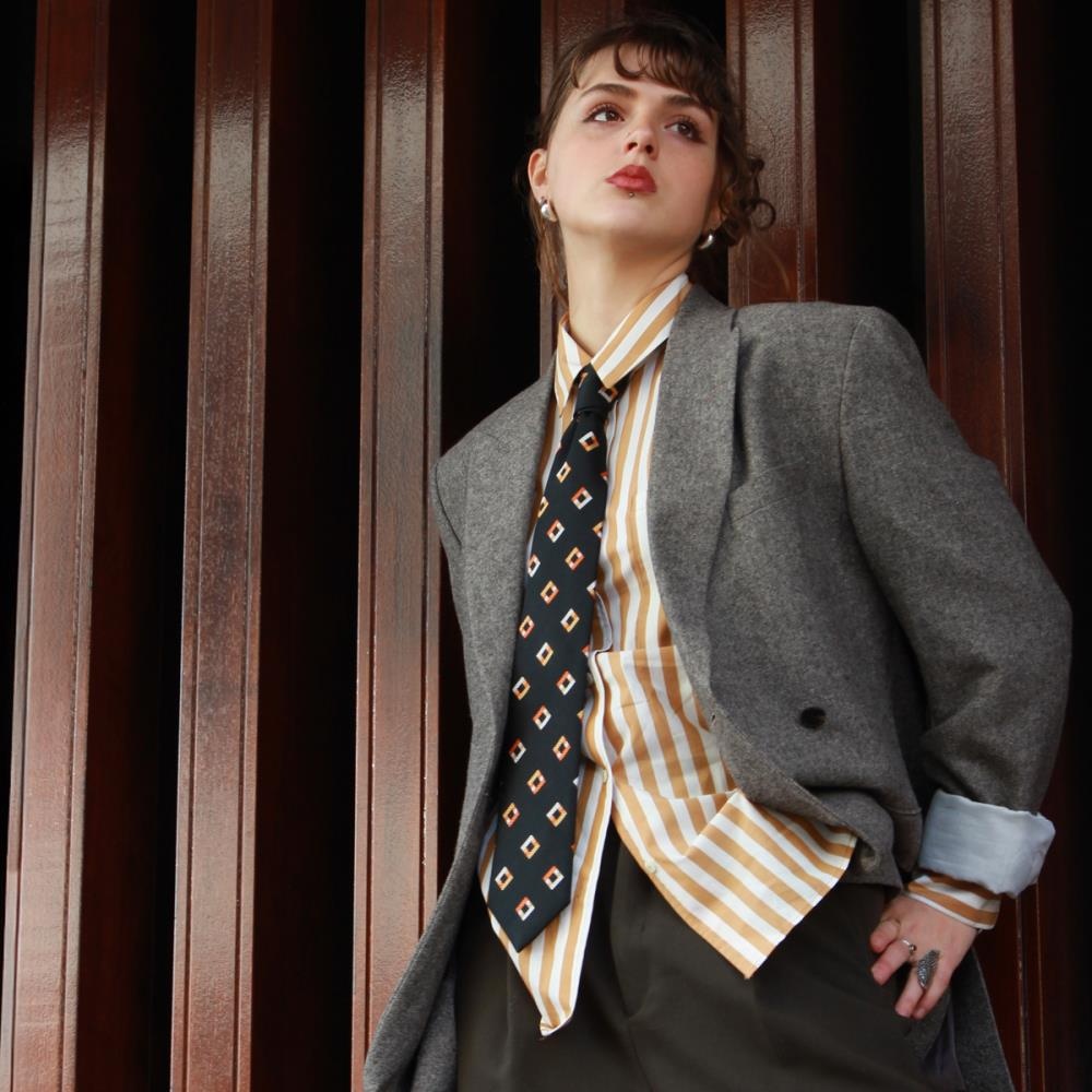 Damenkrawatte Retro Rik - 1