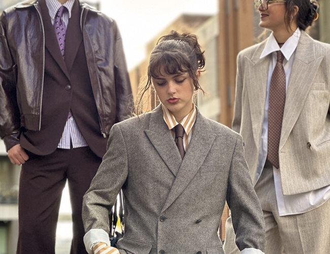 Damenkrawatten: Mut trifft Stil