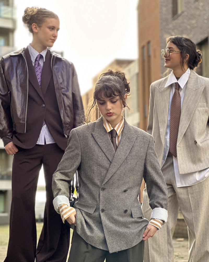 Damenkrawatten: Mut trifft Stil