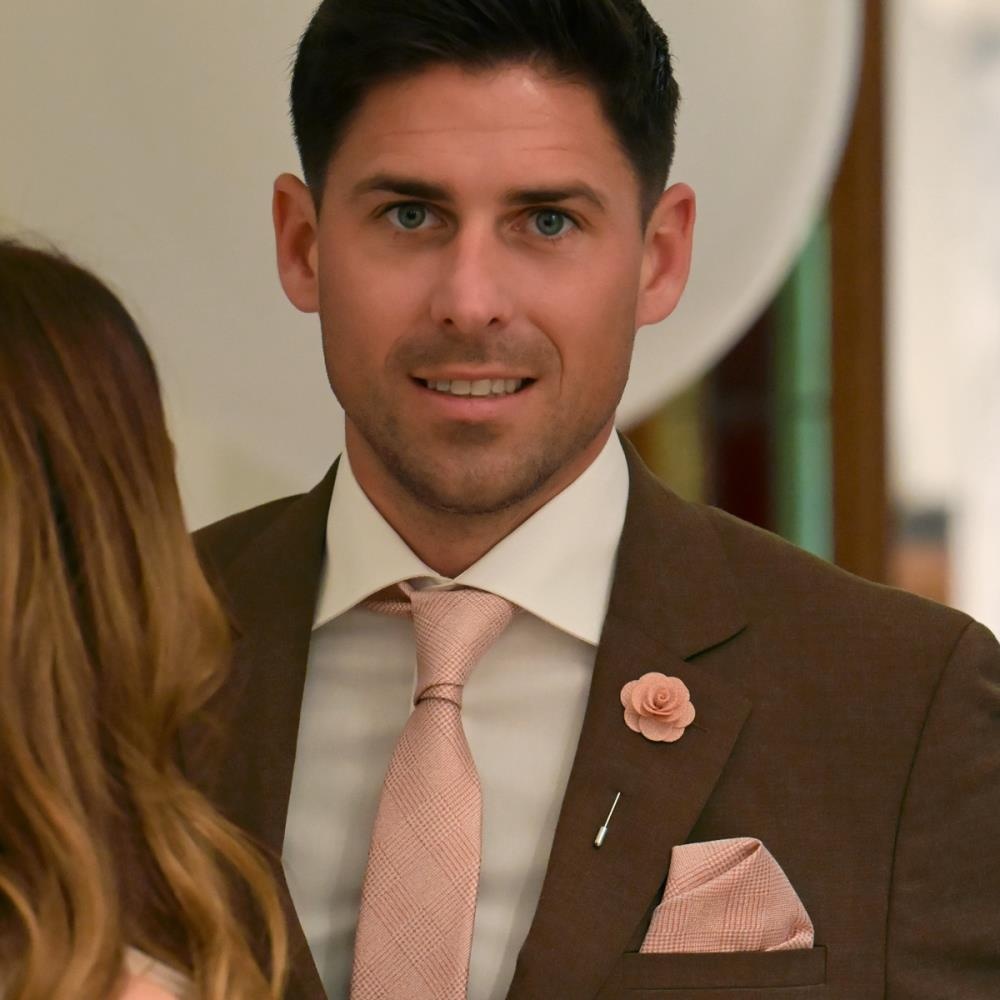 Einstecktuch Charming Charles Terracotta - 1