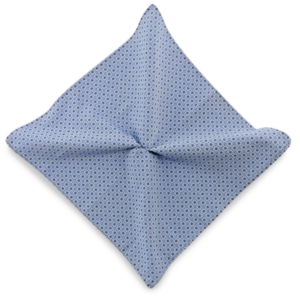 Einstecktuch Cortese Classico blu cielo - 1