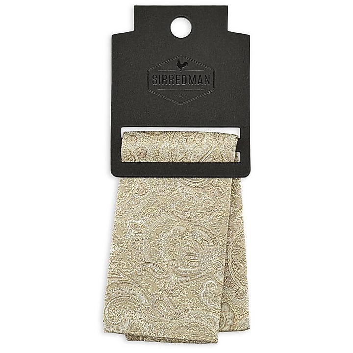Einstecktuch Eternal Paisley Beige