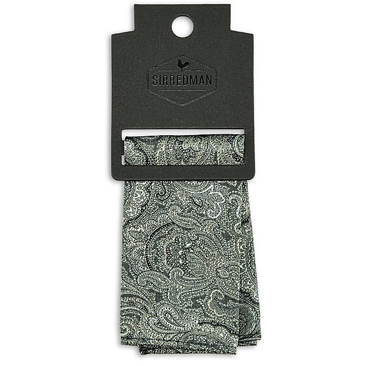 Einstecktuch Eternal Paisley Green