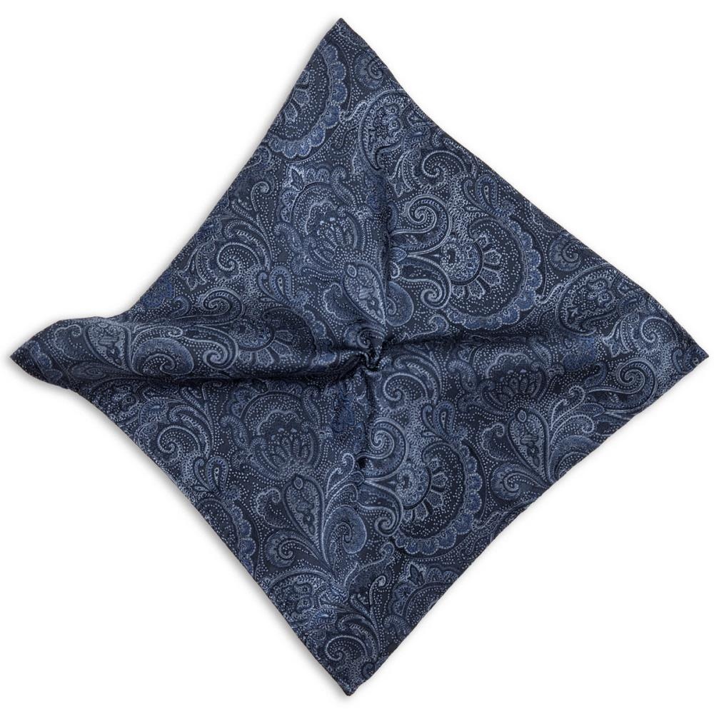 Einstecktuch Eternal Paisley Navy - 1