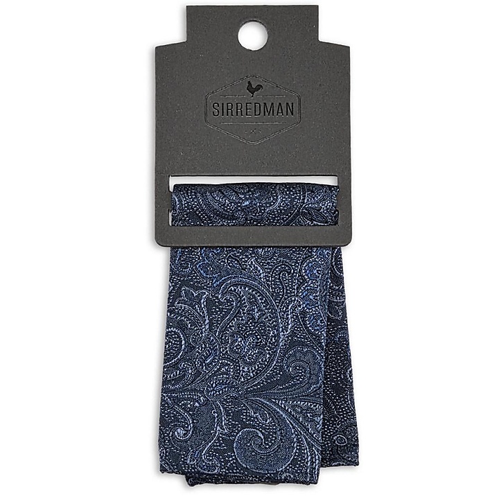 Einstecktuch Eternal Paisley Navy