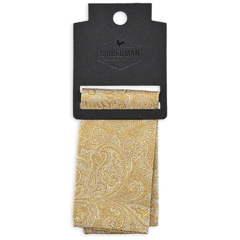 Einstecktuch Eternal Paisley Yellow - 2