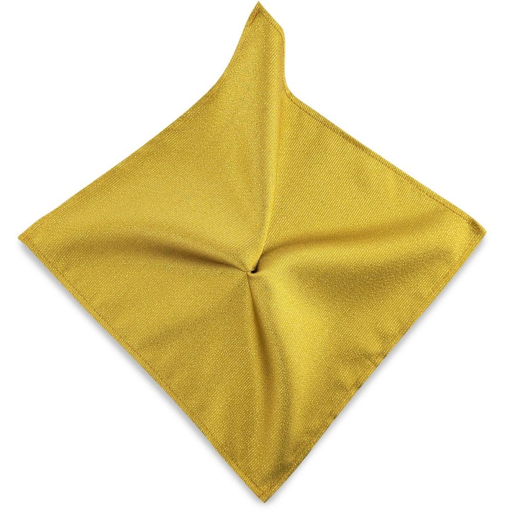 Einstecktuch gold lurex - 1