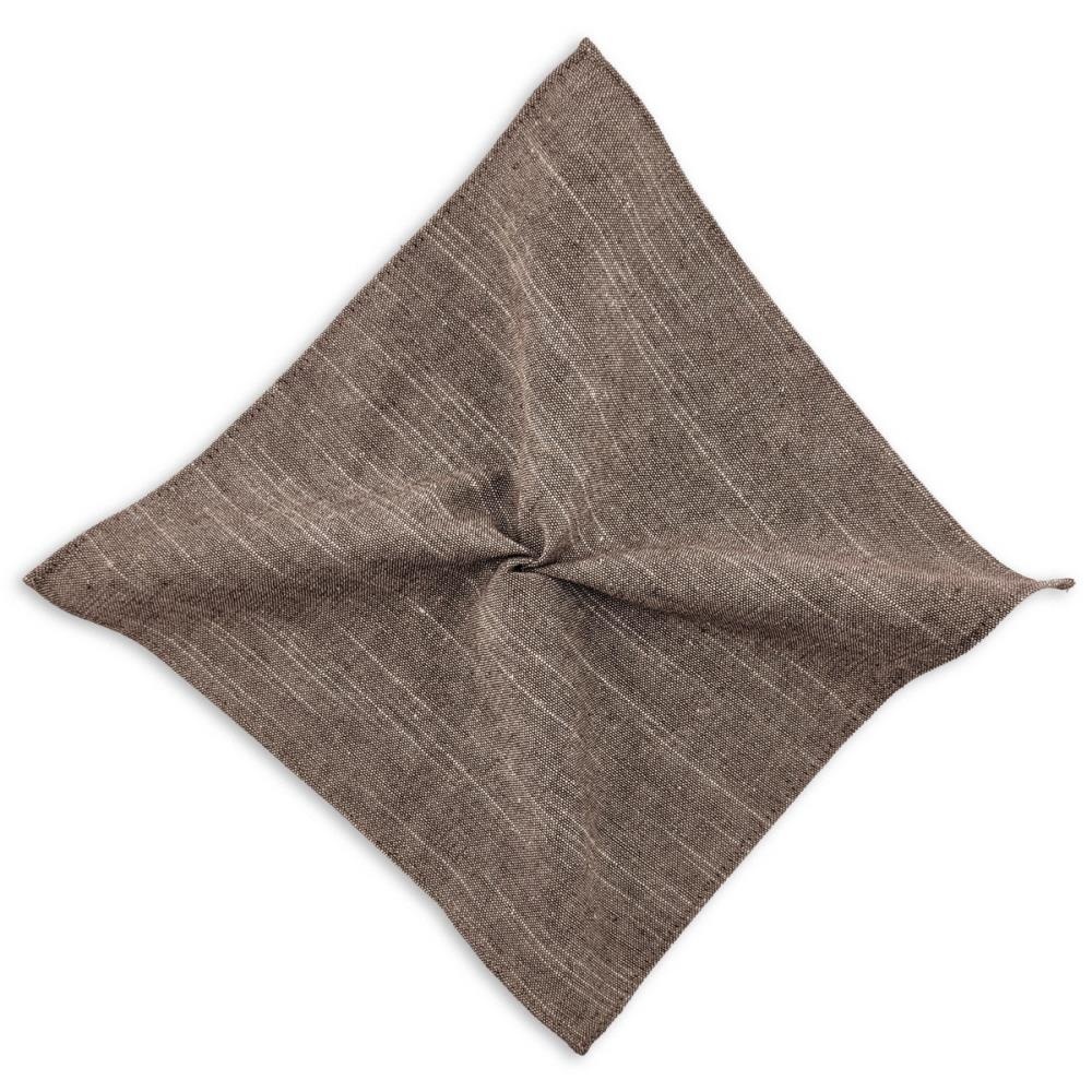 Einstecktuch Linen Love Brown - 2