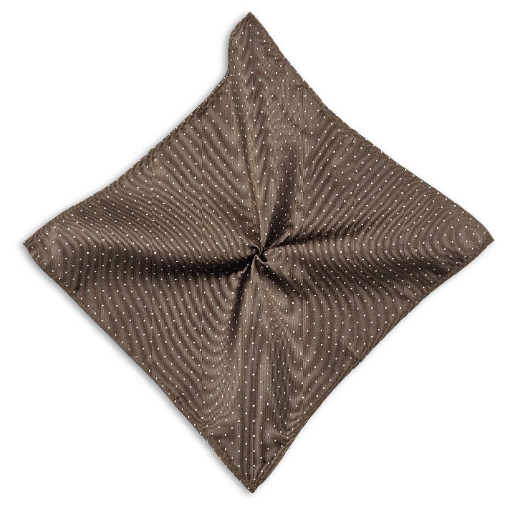 Einstecktuch Mayfair Dots Brown - 1
