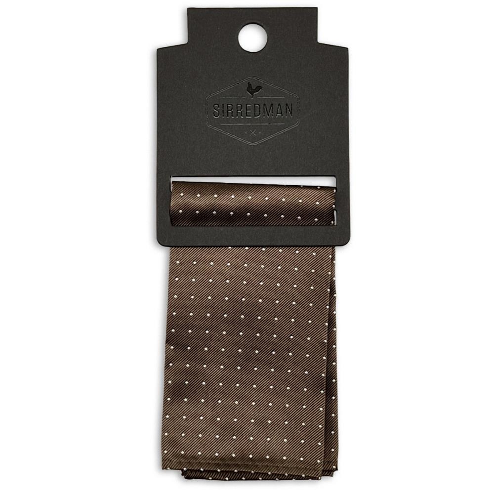Einstecktuch Mayfair Dots Brown - 2