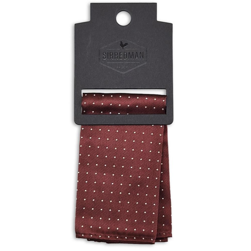 Einstecktuch Mayfair Dots Burgundy - 2