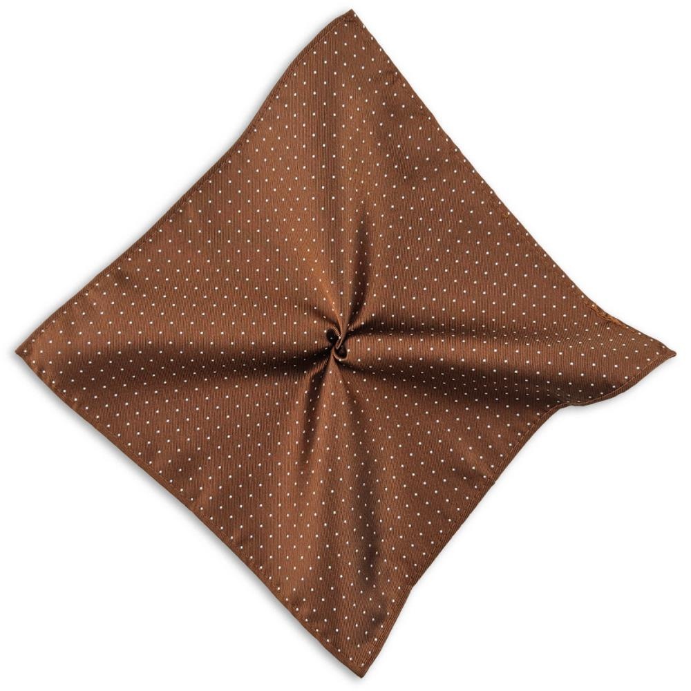 Einstecktuch Mayfair Dots Rust - 1