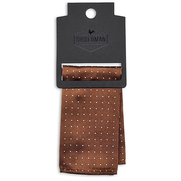 Einstecktuch Mayfair Dots Rust