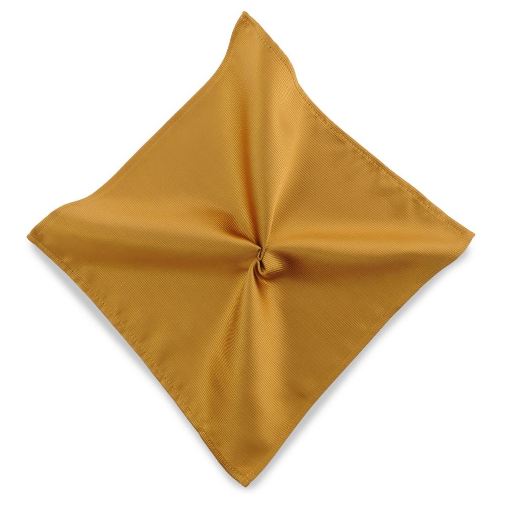 Einstecktuch ocker Repp - 1