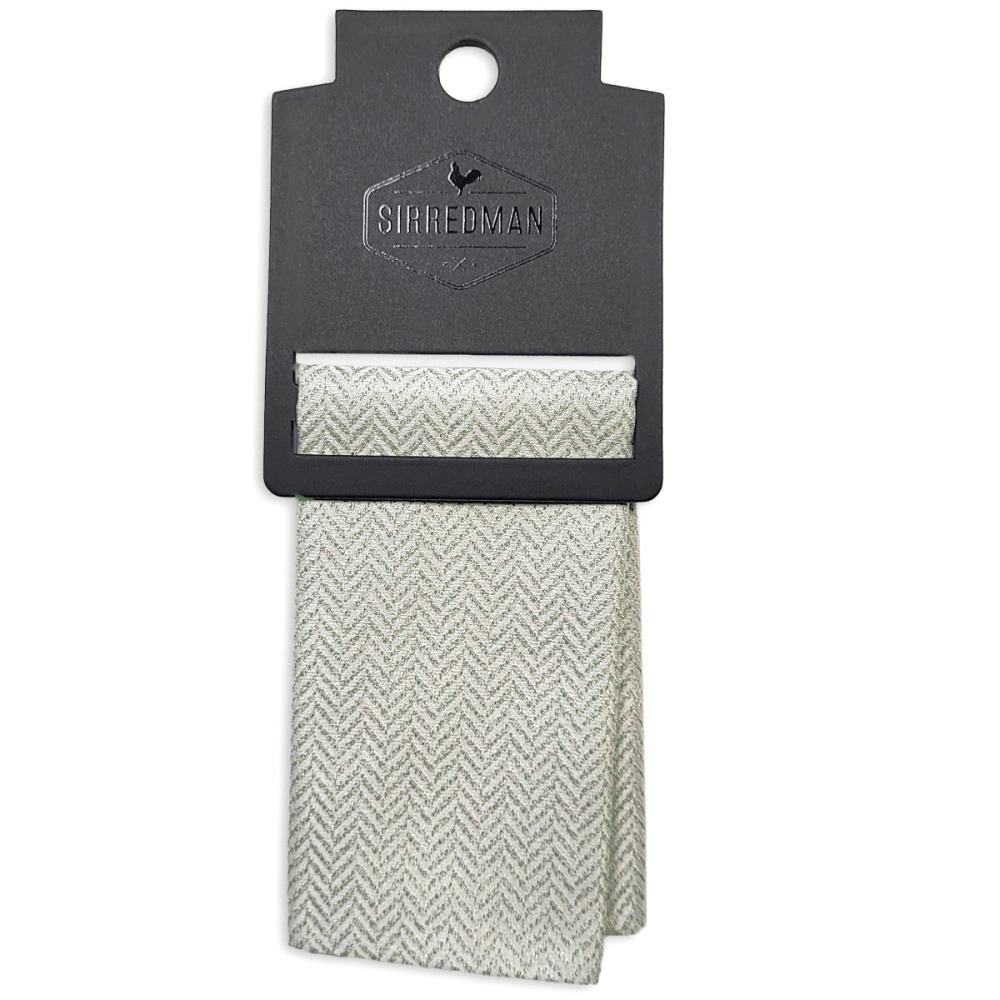 Einstecktuch Pearl Herringbone - 2