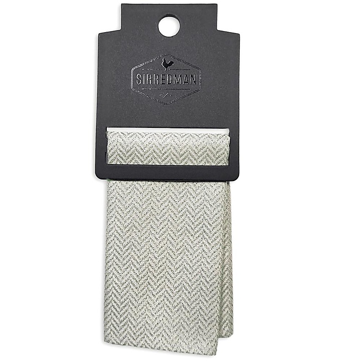 Einstecktuch Pearl Herringbone