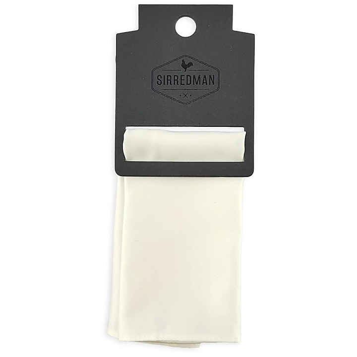 Einstecktuch Satin Grace Off-white