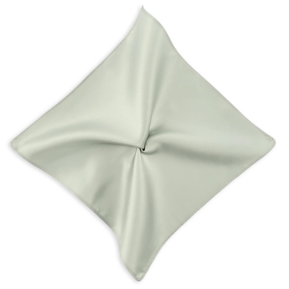 Einstecktuch Satin Grace Sage - 1