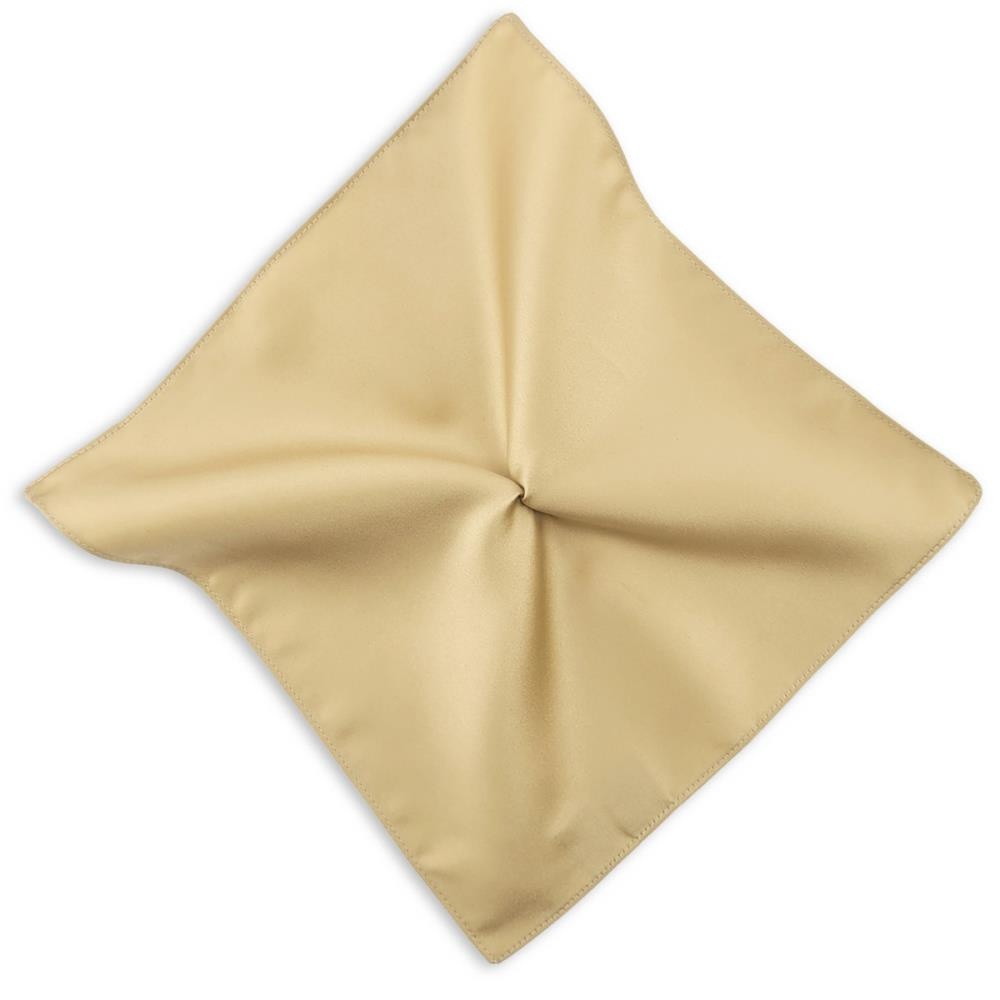 Einstecktuch Satin Grace Sand - 1