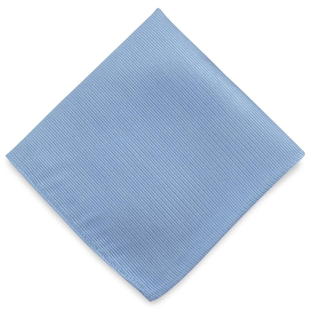 Einstecktuch Seide hellblau repp - 2