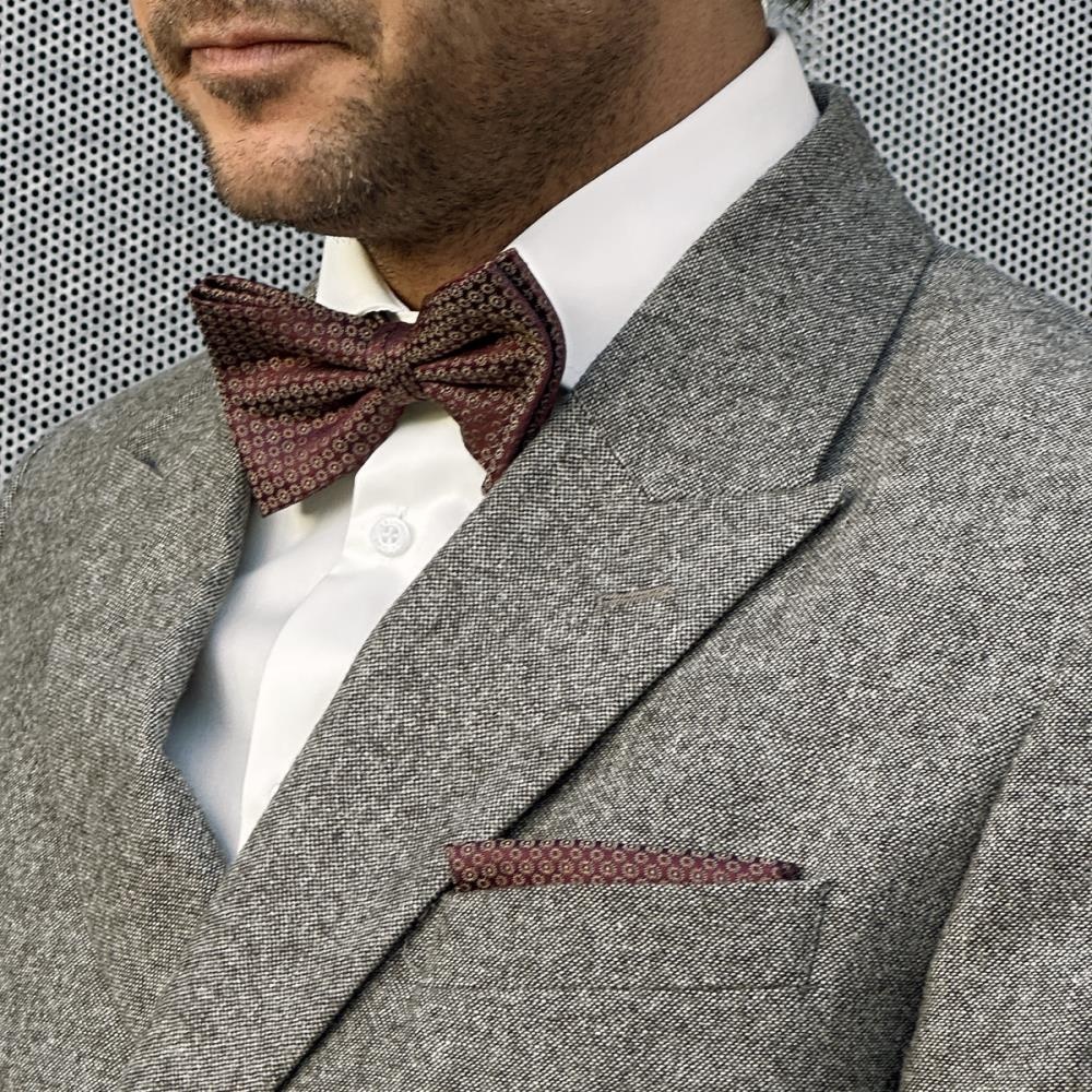 Einstecktuch Talented Tailor bordeaux - 1