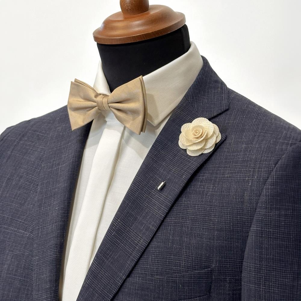 Fliege beige - 2