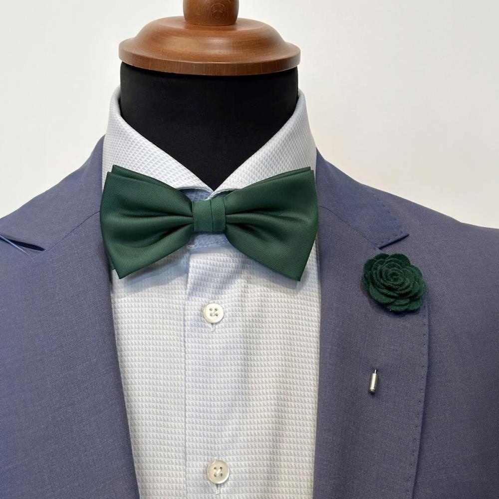 Fliege flaschengrün - 1