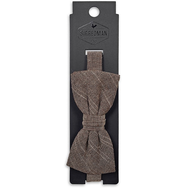 Fliege Linen Love Brown