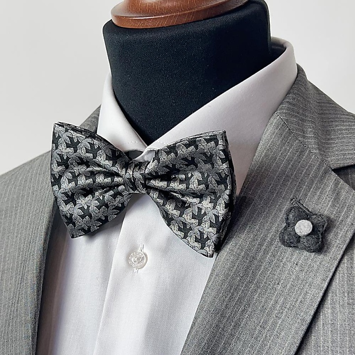 Fliege Love Birds grey