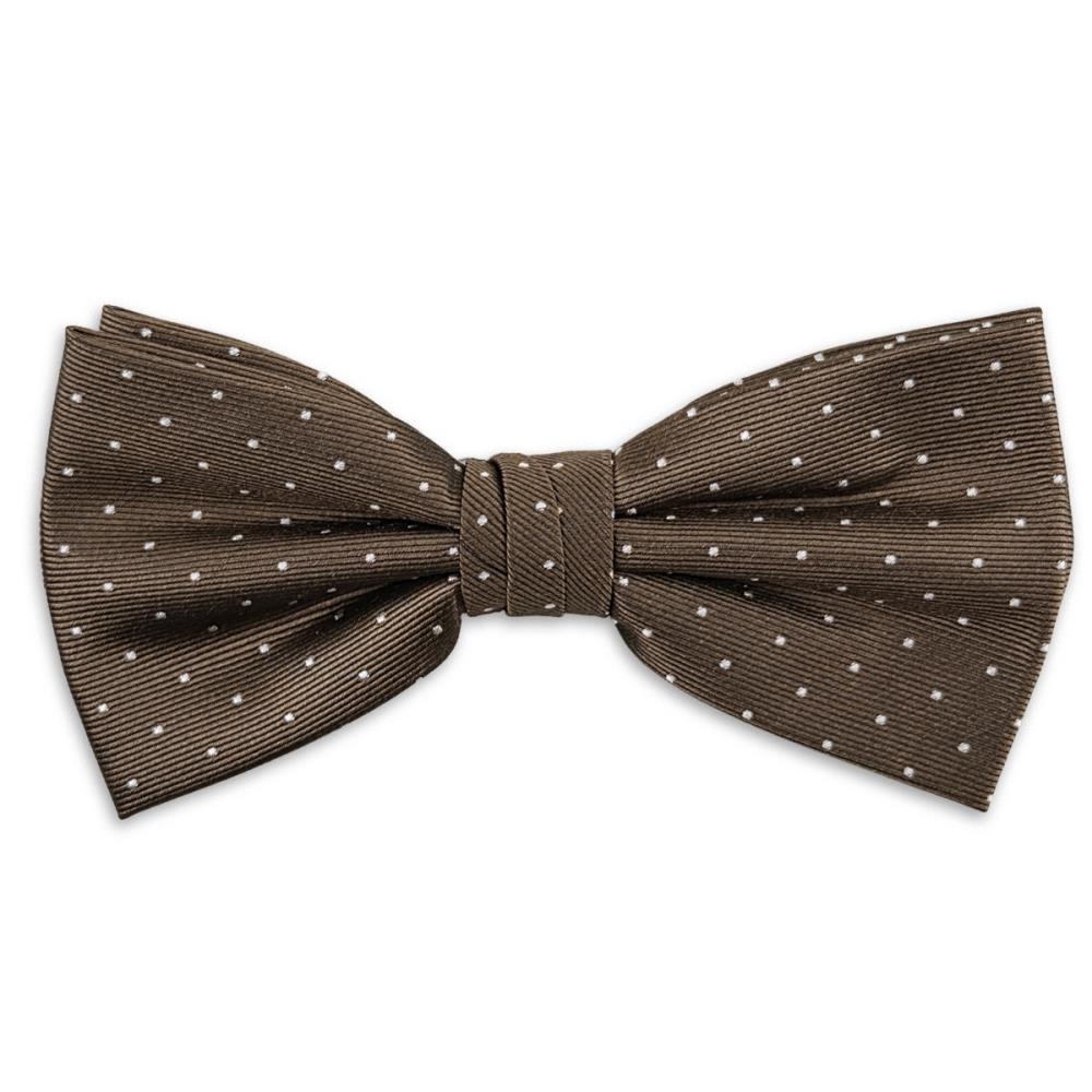Fliege Mayfair Dots Brown - 1