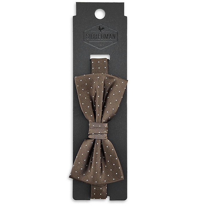 Fliege Mayfair Dots Brown
