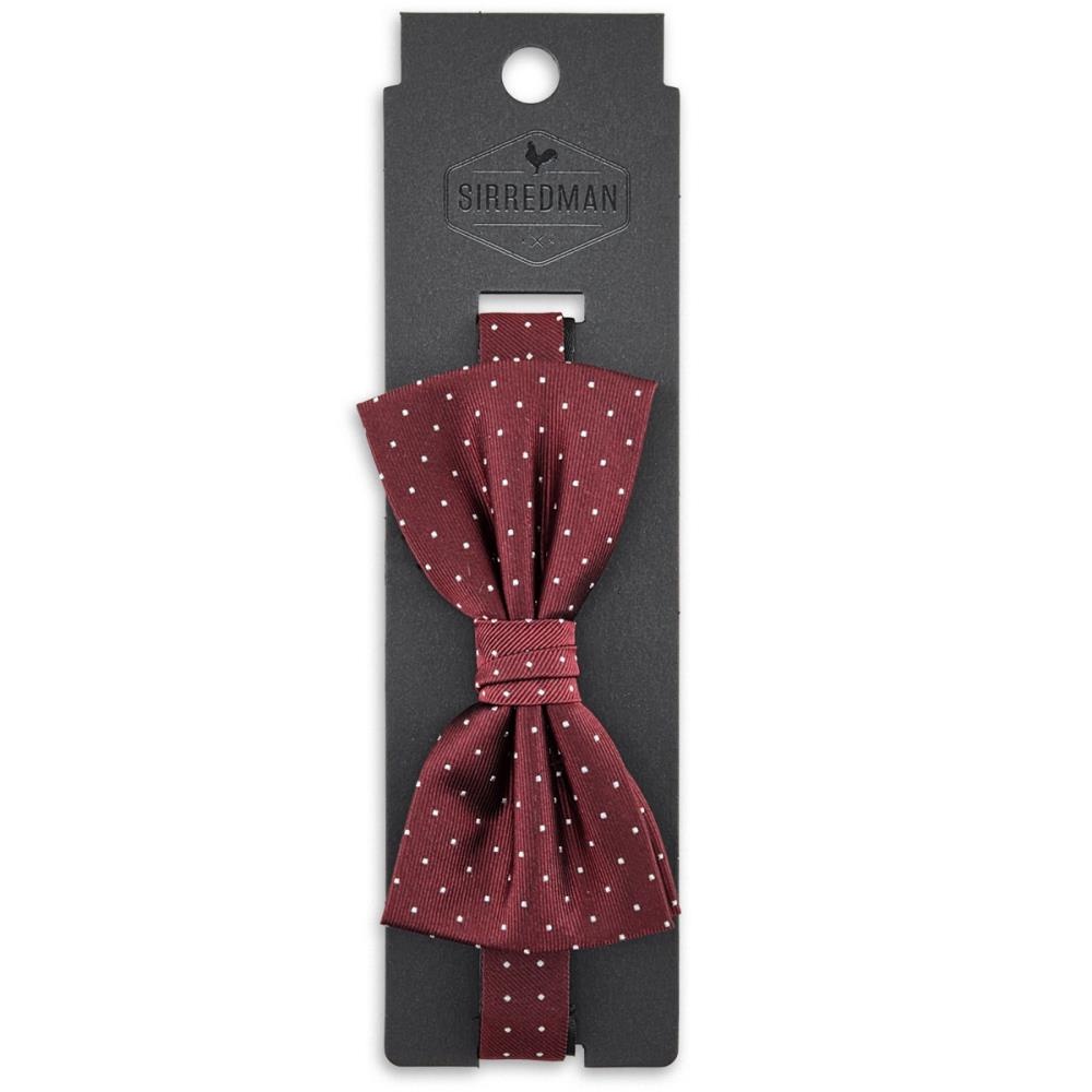 Fliege Mayfair Dots Burgundy - 2